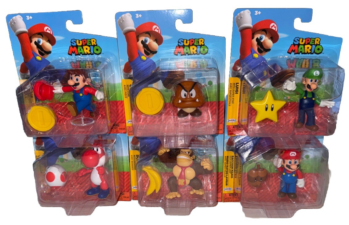 NEW Jakks Nintendo 2.5