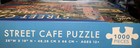 Pink Sky - Street Cafe Puzzle - 1000 pieces - 26”W x 19”H - FREE SHIPPING! — photo 4