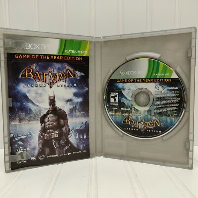 Batman: Arkham Asylum -- Game of the Year Edition (Microsoft Xbox 360, 2010)