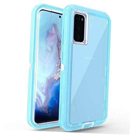 for Samsung Galaxy S20 Plus Case Galaxy S20+ Case Military Drop Tested 3 Blue