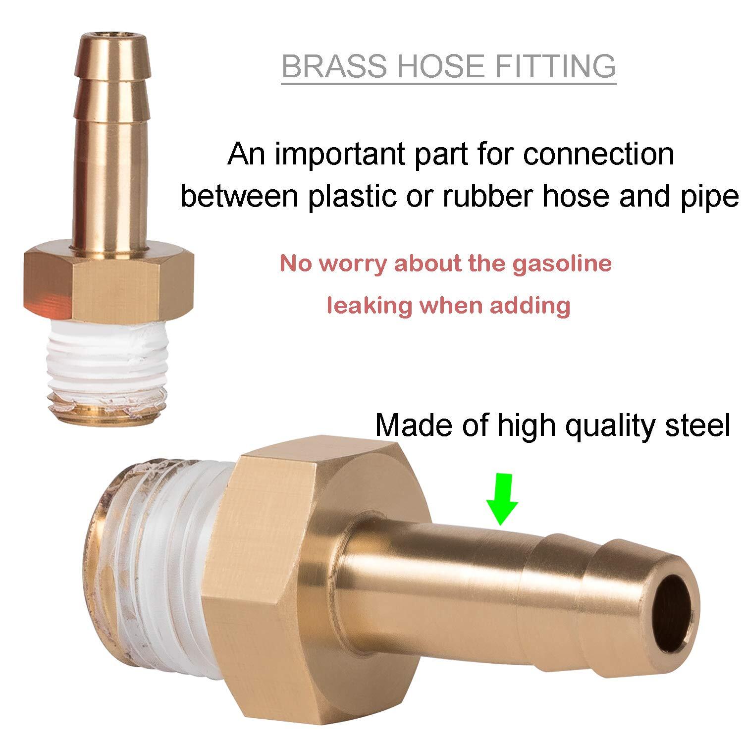 Extended Run Fuel Gas Cap Brass Hose For Honda EU2200i EU1000i EU2000i