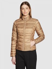 GIUBBINO PIUMINO REVERSE DONNA GUESS W3RL04WF5C2 BEIGE ORIGINALE PE 2023