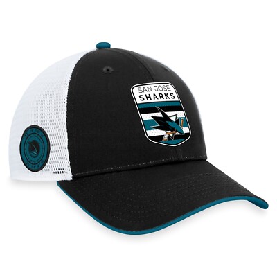NHL San Jose Sharks Cap Baseballkappe Authentic Pro Draft 2023 196755339448