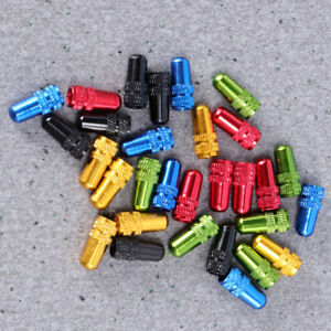 30x Presta Valve Cap Anodized Machined French Style Bicycle Bike Tire Valve Caps