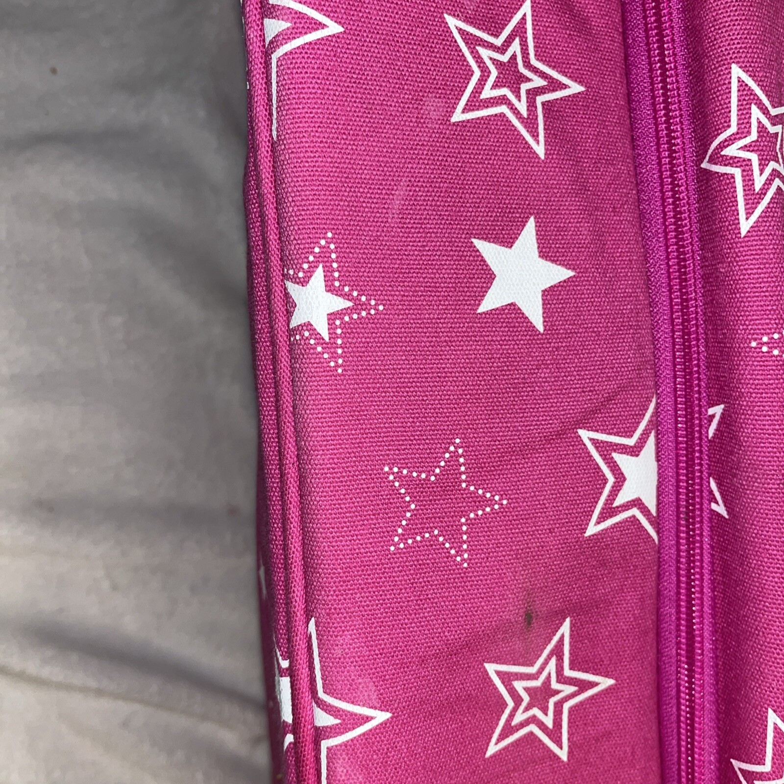 AMERICAN GIRL Doll Carrier Pink Star Travel Tote Carrying Case Retired lot Of 2