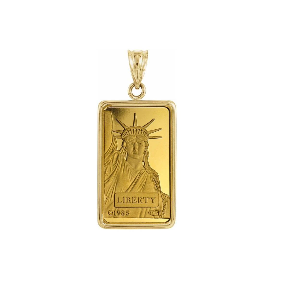 Lady cheap liberty pendant