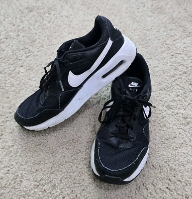 Nike Air Max Command Size 8.5 Women s Black Running Shoes Classic Check Logo