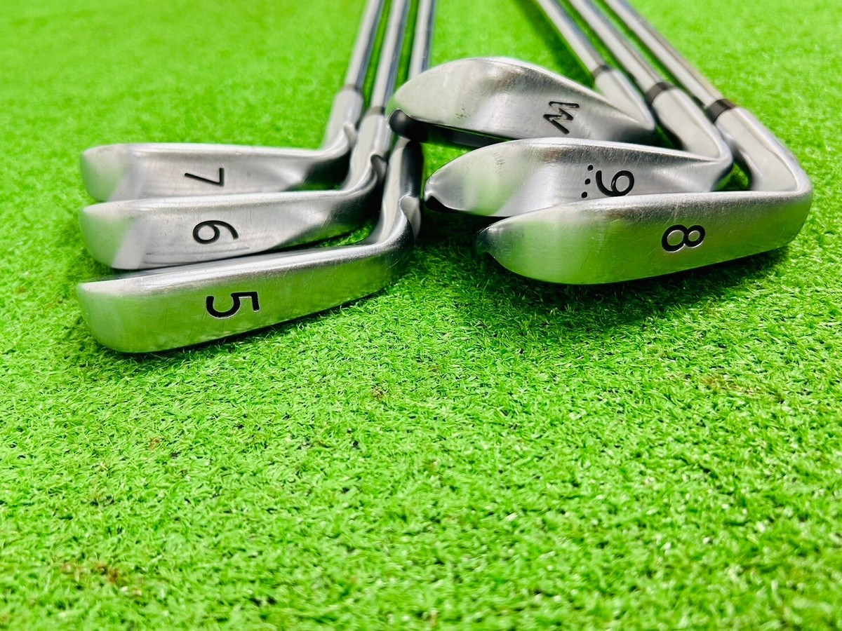 Ping S55 Iron set 5-9+PW RH Dynamic Gold X100 Extra Flex Shaft 