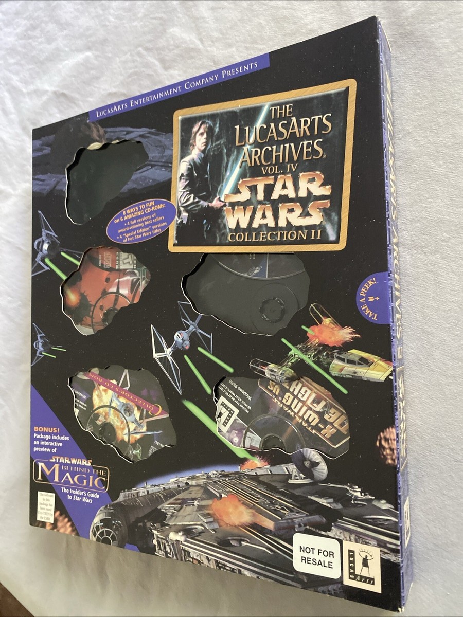 その他 The Lucas Arts STARWARS collection The LucasArts Archives Vol. II: Star Wars Collection (PC, 1996) 6