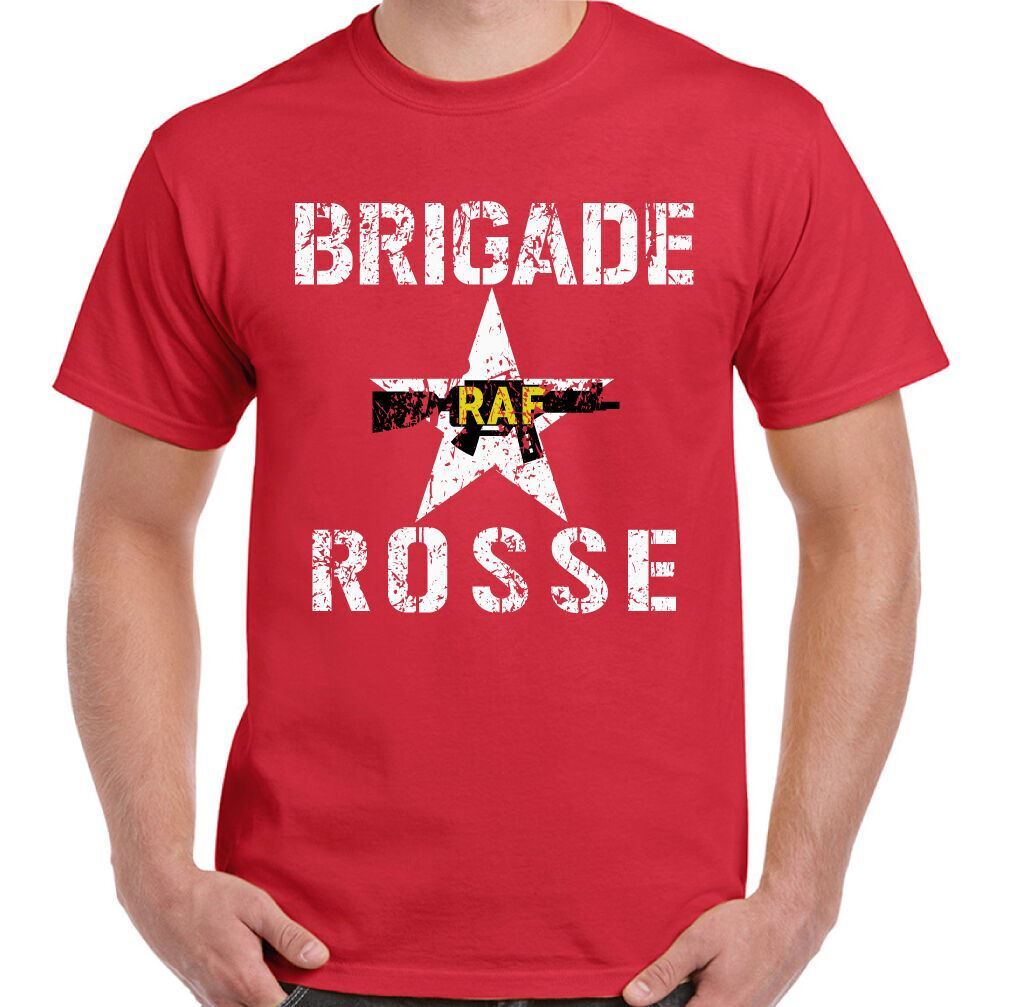 BRIGADE ROSSE T-SHIRT Mens The Clash As Worn By Joe Strummer From