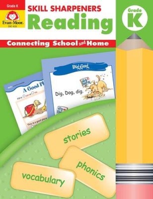 Skill Sharpeners Reading, Kindergarten - Paperback - ACCEPTABLE