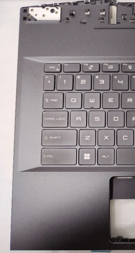 New For MSI GP66 MS-1542 1543 Upper Case Palmrest Full Colorful Backlit Keyboard - Bild 2 von 3