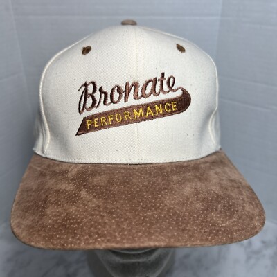 Vintage Bronate Performance Herbicide Hat Strapback K Cap