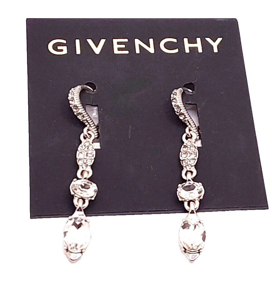 Givenchy Silver Plated Fashion Earrings