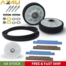 303373K Dryer Roller Wheel Drum Support Kit Maytag 12001541,312948 2 Pack