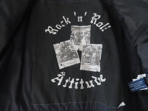 TRIUMPH AUTHORIZED AND BRANDED MEN'S LEATHER JACKET, SIZE 48/58 - Foto 8 di 16