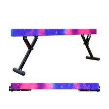 Adjustable Balance Beam 8 ft Gymnastic Beam adjustable height for Kids and Te...
