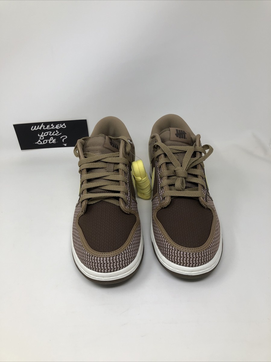 Nike Dunk Low SP Undefeated men size 10.5 DS New Brown Canteen