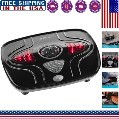 Portable Heated Vibration Foot Massager with Multi-Point Massage Benefits