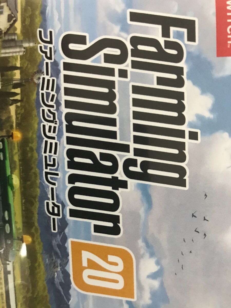 Farming Simulator 20 Nintendo Switch Games Japanese/English with Tracking  USED