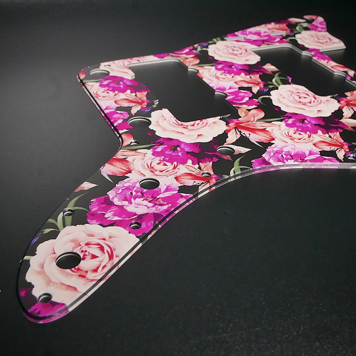 Fender Jazzmaster Pickguard • Floral #4 • Custom Pickguard