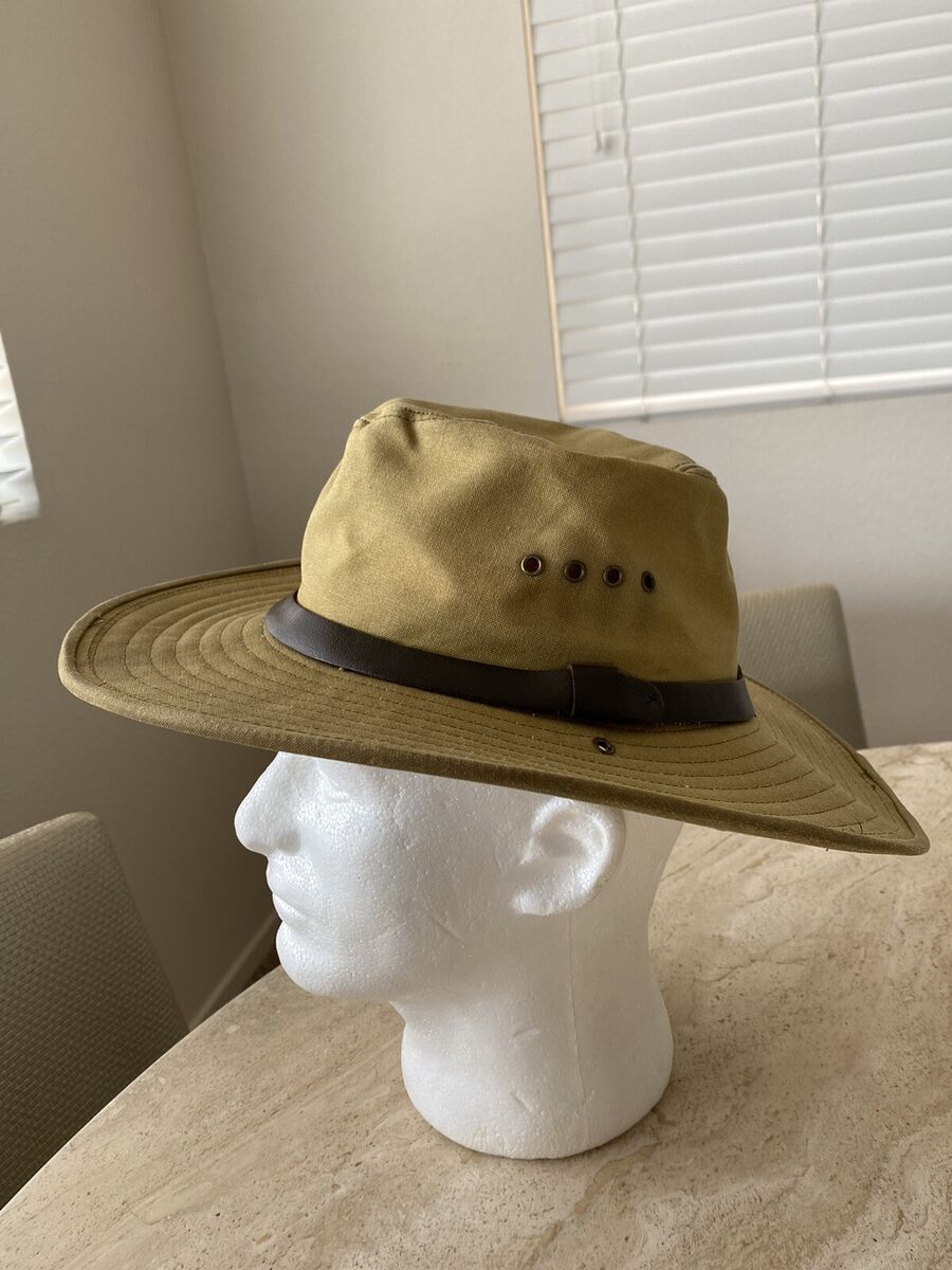 FILSON TIN CLOTH BUSH HAT VINTAGE DARK TAN SZ SMALL | eBay FILSON TIN CLOTH BUSH HAT VINTAGE DARK TAN SZ SMALL | eBay