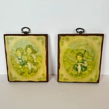 Vintage Mini Wall Pictures, Hand Crafted