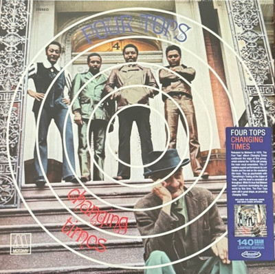 The Four Tops Changing Times (Vinyl) lp new and sealed mint import soul motown