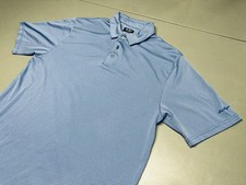 Ben Hogan Performance Golf Polo Shirt Mens XL Blue Geometric Pattern