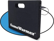 Giant BioGEAR GameWarmer Bleacher Seat, Rechargeable Battery-Operated Black 