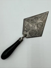 Antique Sterling Silver Mason Masonic Symbolic Trowel Mckimley Lodge #307 F&AM