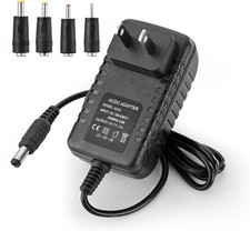Universal 5V 1A Power Supply for Record Players - Including AC Adapter  Cable