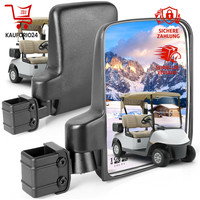 Faltbarer RüCkspiegel Ohne Bohren FüR Golf Cart Club Car Ezgo Yamaha