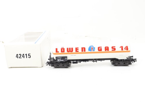 Märklin H0 42415 Güterwagen  Druckgas-Kesselwagen ,,Löwengas 14'' DB / NEM | Zustand: Gebraucht
