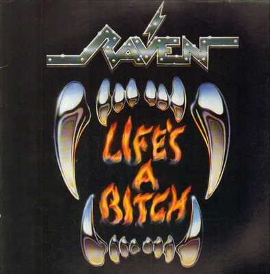 Raven Lifes A Bitch NEAR MINT Atlantic Vinyl LP