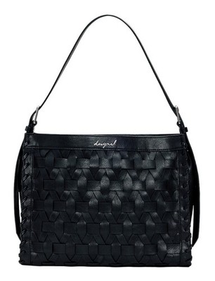 Desigual Argon Camel Buxton Bag Schultertasche Tasche Black schwarz Neu