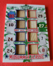 Mickey Mantle BAT CARD #d3/3 Willie Mays CARL YASTRZEMSKI Tony Perez LOU BROCK 8