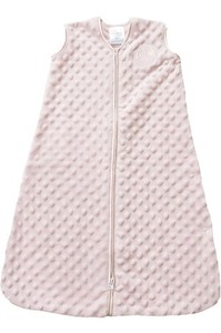 HALO Sleepsack Plush Dot Velboa Wearable Blanket, TOG 1.5
