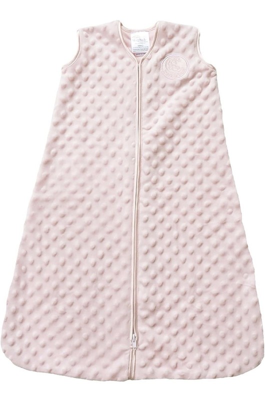 HALO Sleepsack Plush Dot Velboa Wearable Blanket, TOG 1.5