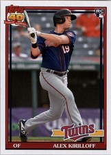 Alex Kirilloff RC 2021 Topps Archives #192 Minnesota Twins Rookie Card