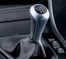 Genuine Bmw Leatherchrome Gear Shift Knob Matte Finish 25-11-7-536-019