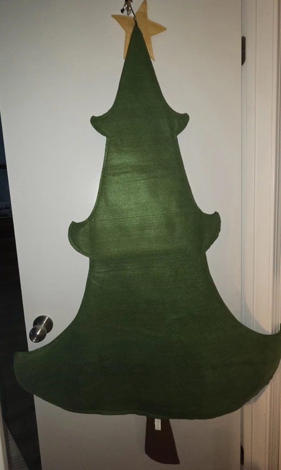 Pottery Barn Kids Advent Calendar Tree Hanging Felt Pockets 2010 Christmas  - Image 3 of 4