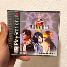 SquareSoft Final Fantasy VIII Black Label 4-Disc w/ Original Case PS1 T