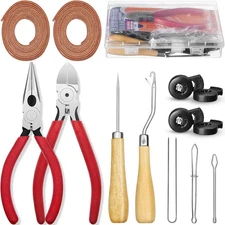 Glove Relacing Kit for Baseball or Softball Mitts Baseball Care Kit Include 2 St