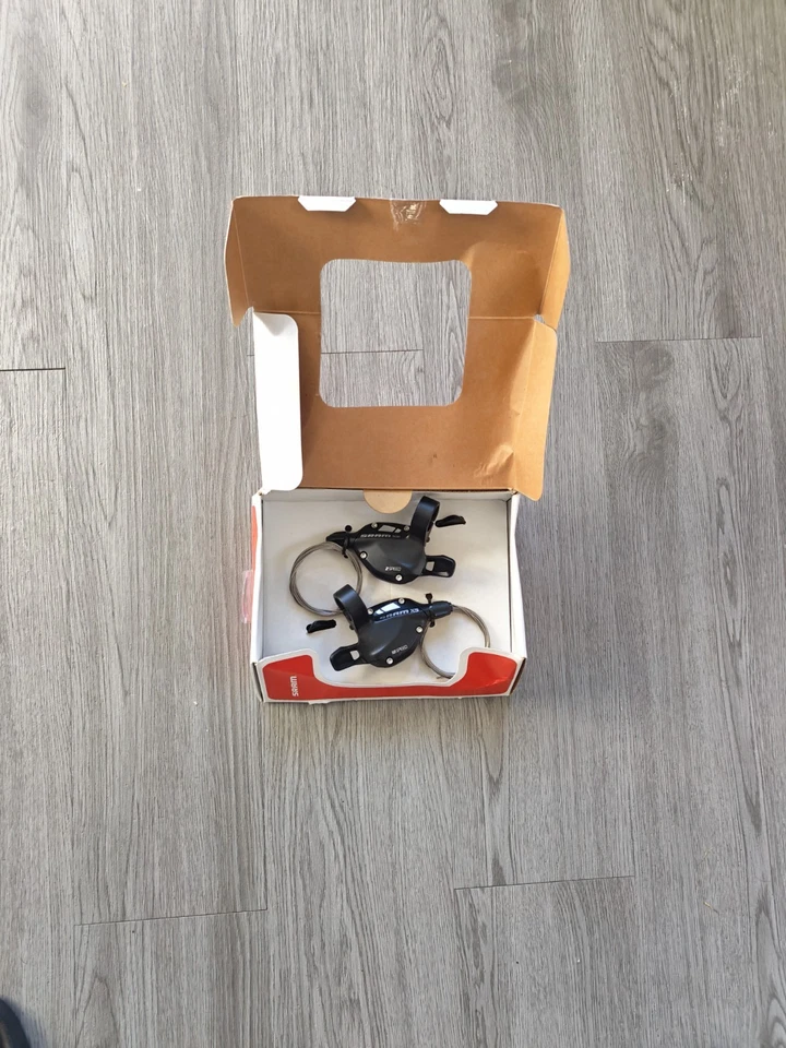 SRAM X5 Trigger Shifter Set 2x10 (Front And Rear Shifter) - Black - New - Image 3 of 4