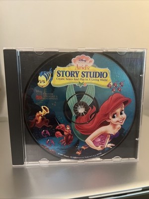 Disney Ariel S Story Studio: Create Learn, And Play In A Living World PC, CD-ROM