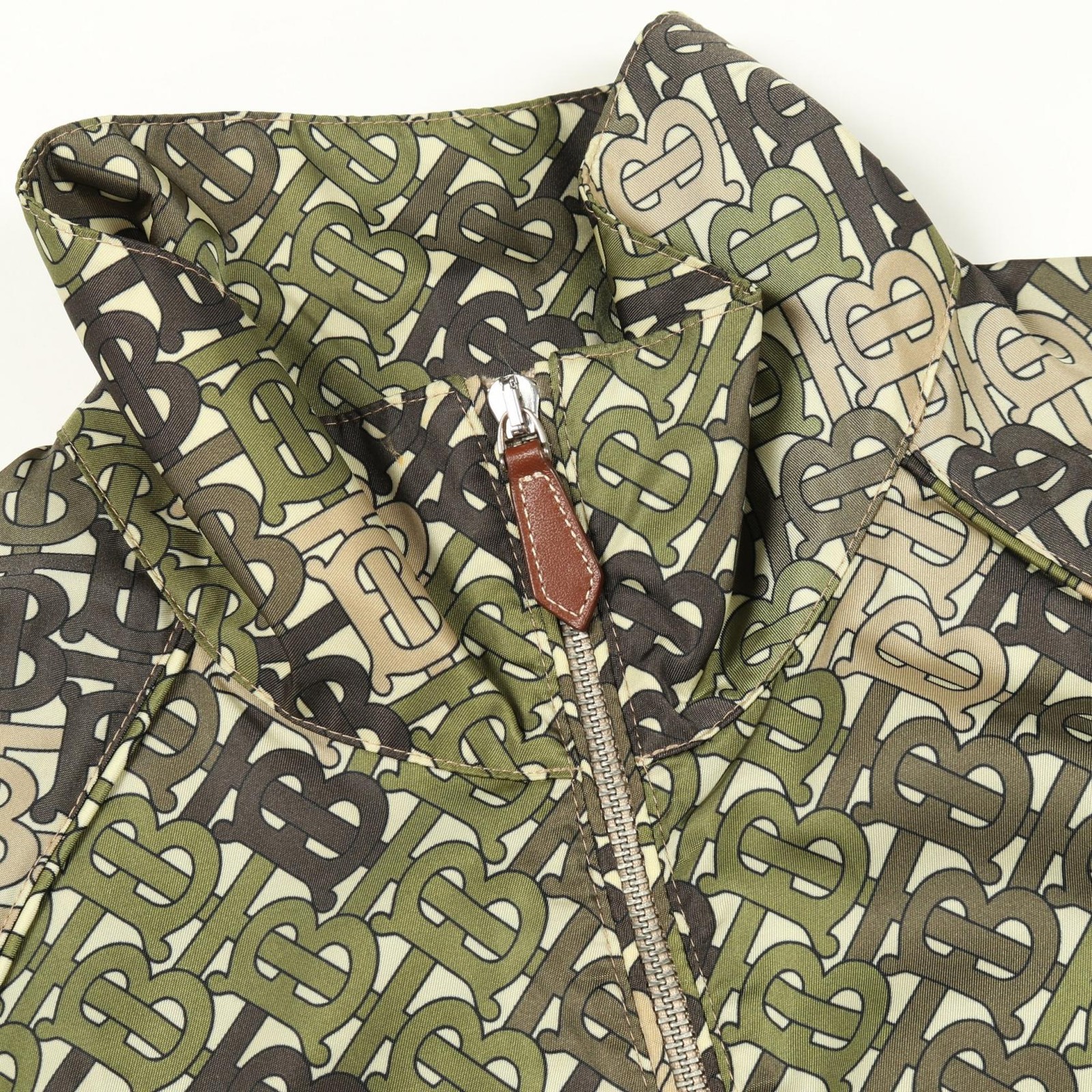 BURBERRY TB Monogram Nylon Jacket Outer Nylon Wom… - image 7