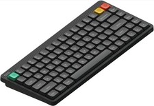 nuphy Node75 Tri-Mode Wireless Mechanical Keyboard Gray-Blush Nano Switch
