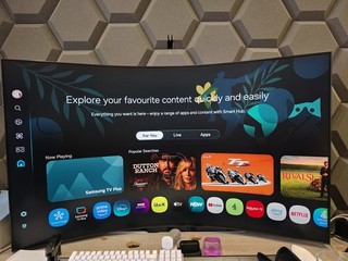 Samsung 55” Odyssey Ark 2nd Gen UHD Mini LED 165Hz Smart Gaming Monitor