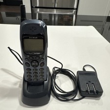 Audiovox CDM-9000 Tri-Mode CDMA Cellular Cell Phone Verizon Vintage with Charger